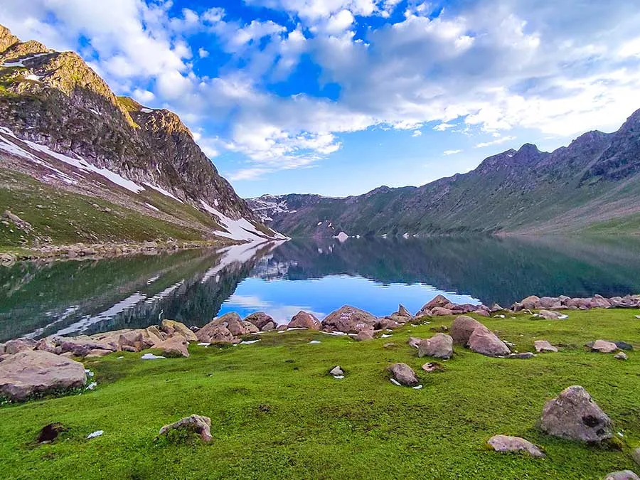 Lake reflection